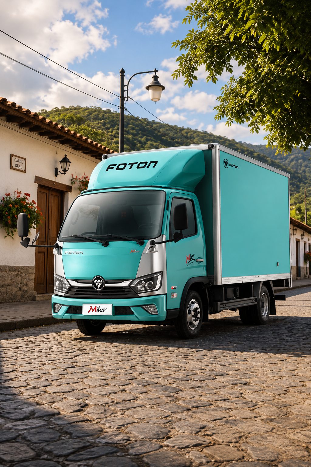 Camión Foton Miler furgón